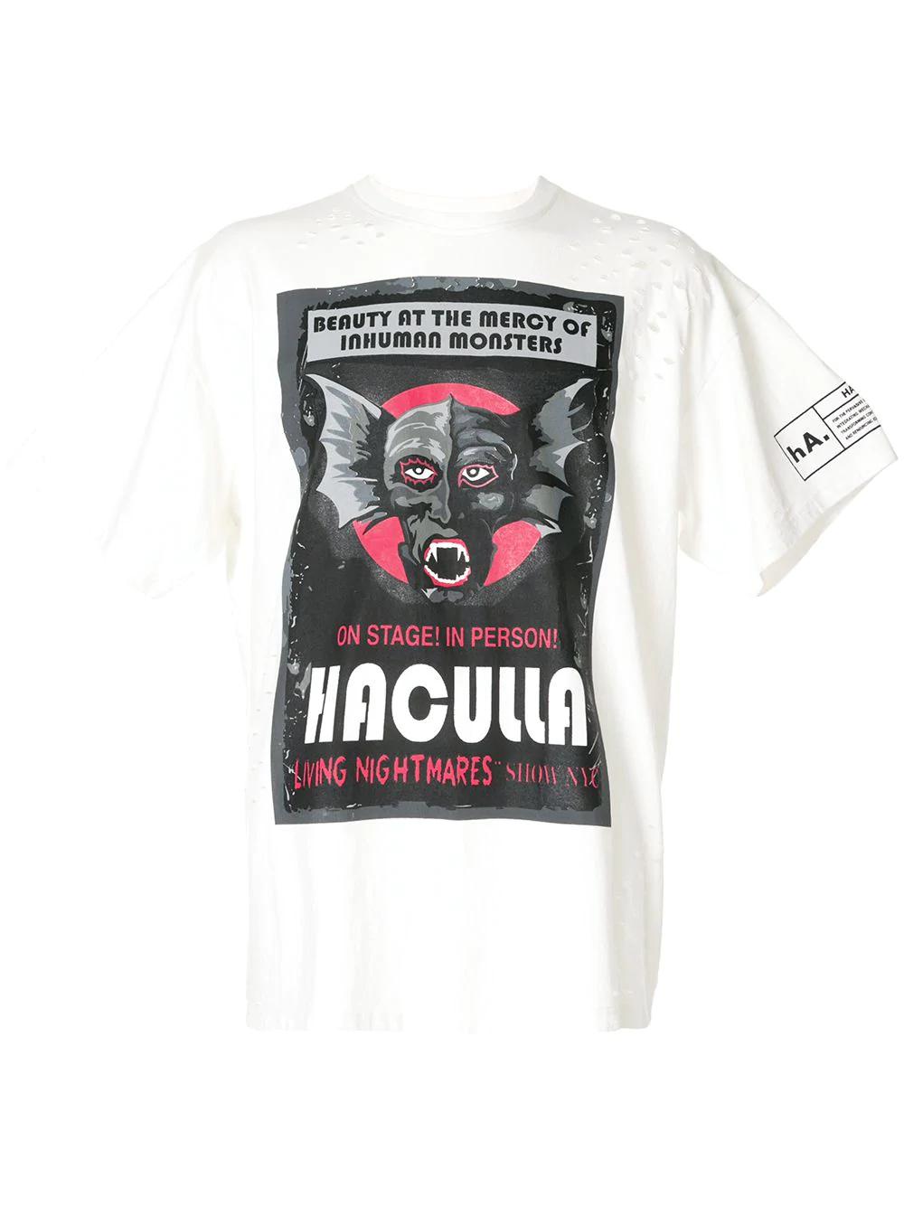 monster logo T-shirt by HACULLA