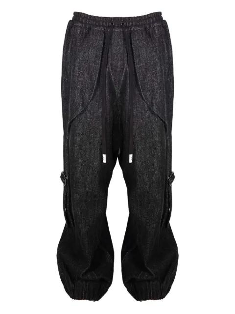 parachute buckle jeans by HACULLA