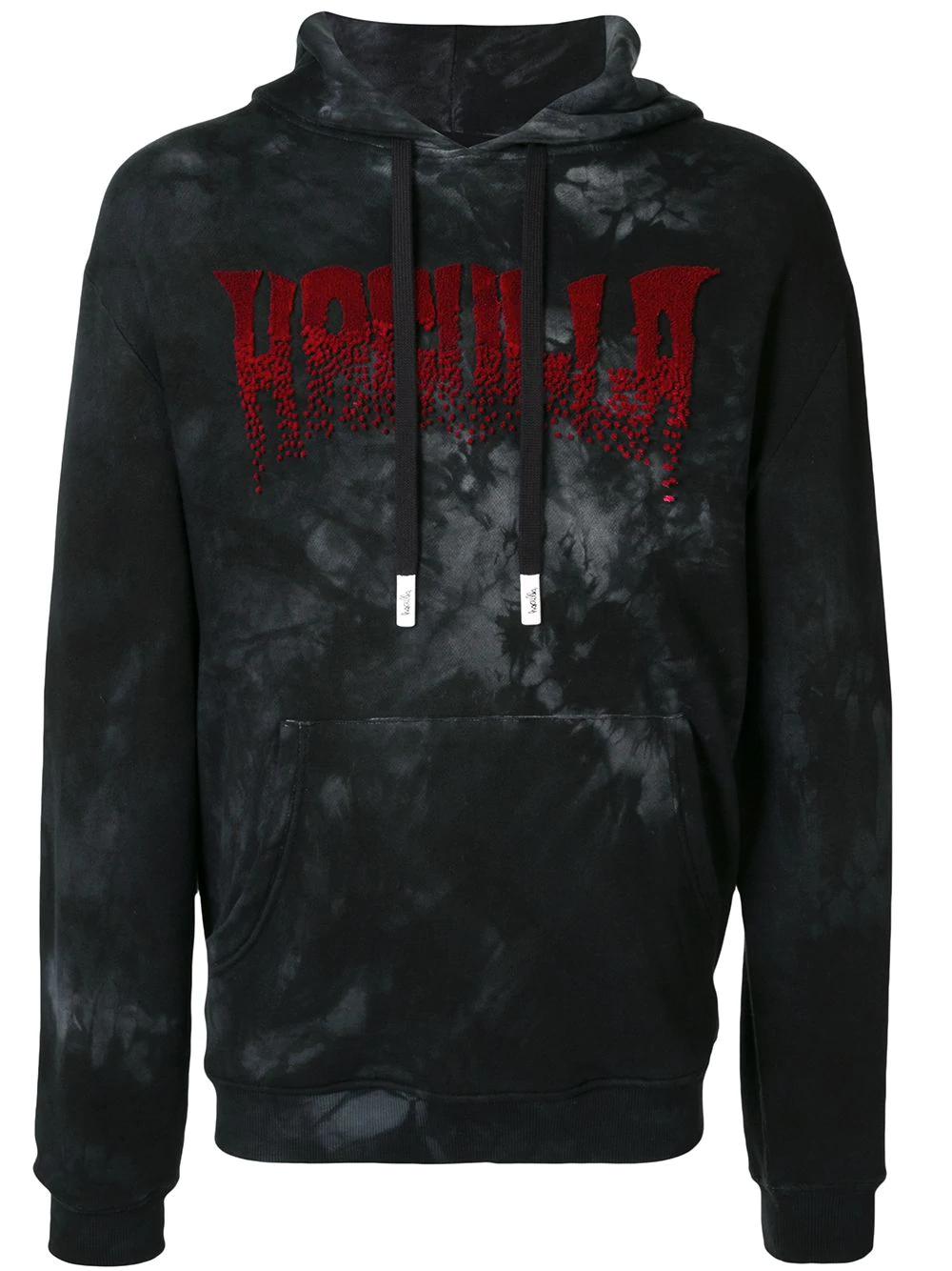 raised logo hoodie by HACULLA
