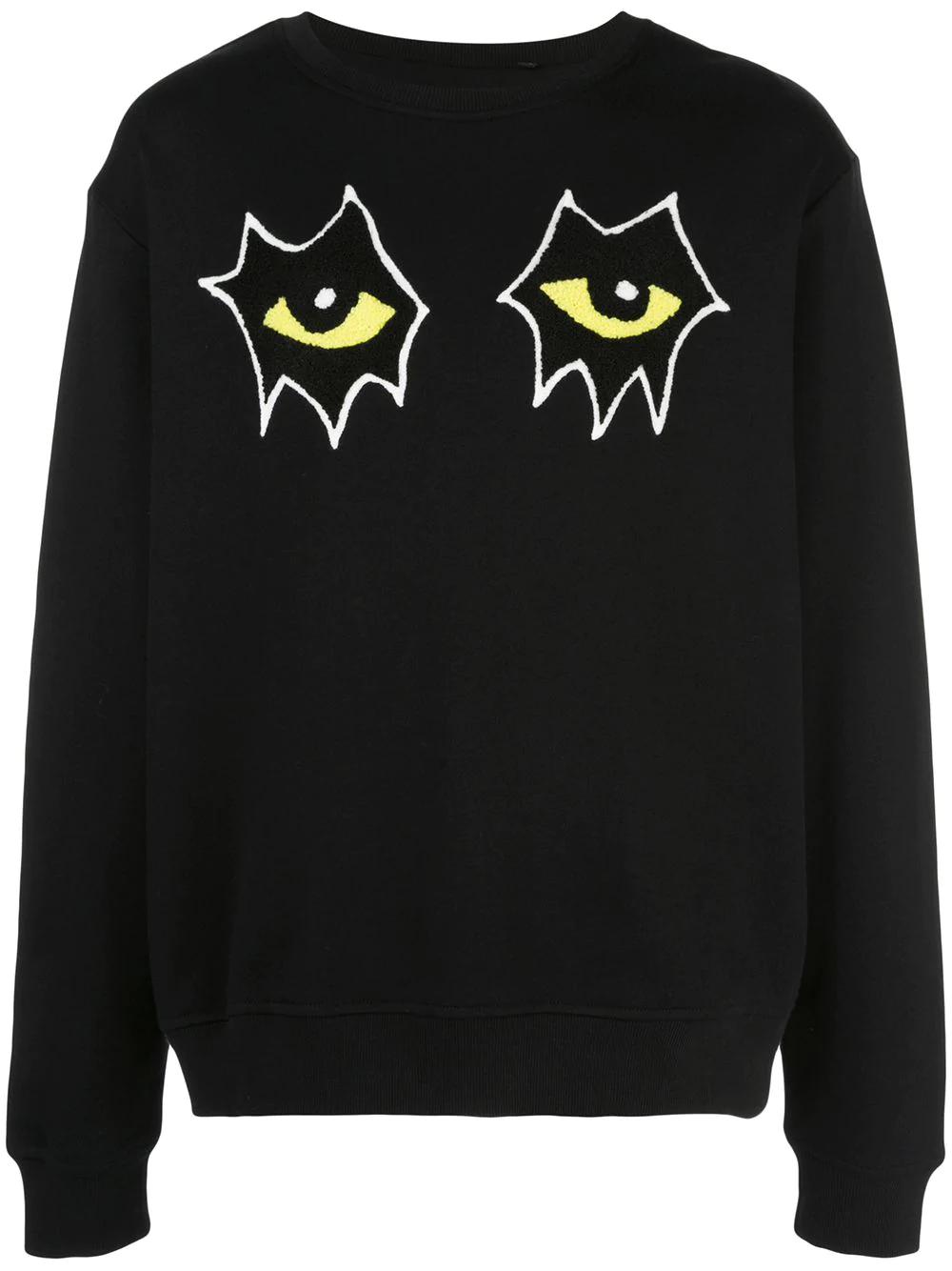 signature eyes sweatshirt by HACULLA