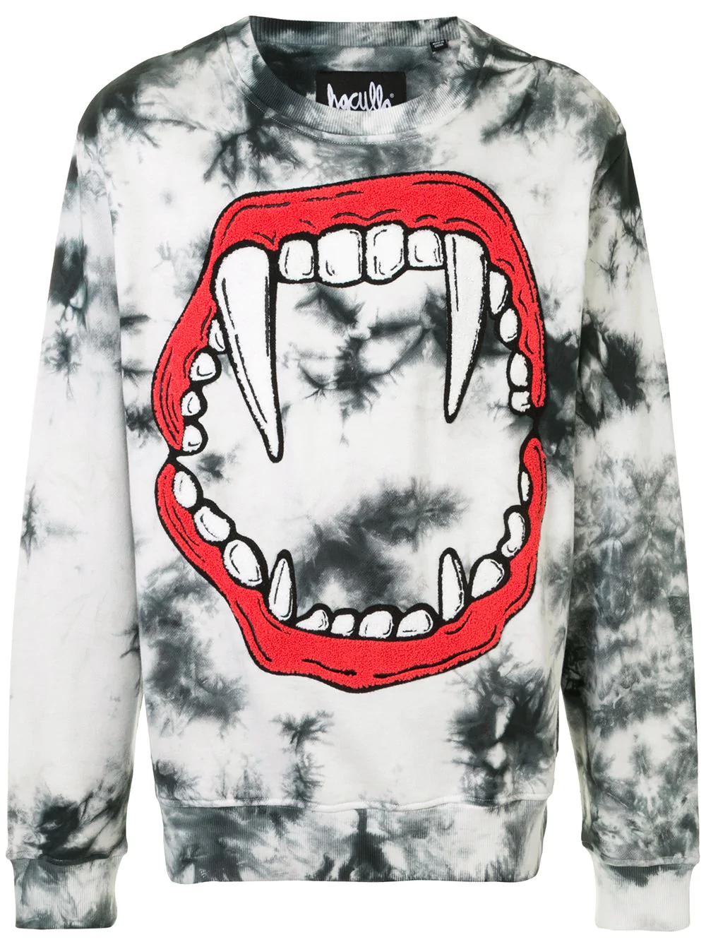 tie-dye cotton sweatshirt by HACULLA