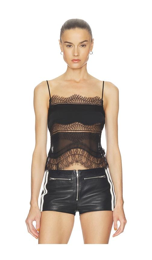 HAELO Collage Cami Top in Black by HAELO