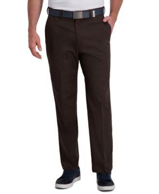 Cool Right Performance Flex Classic Fit Flat Front Pant by HAGGAR