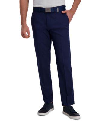 Cool Right Performance Flex Straight Fit Flat Front Pant by HAGGAR