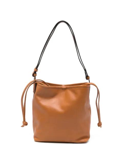 knotted-drawstring shoulder bag by HAGS
