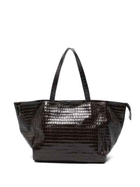 medium Miranda croc-effect tote bag by HAGS