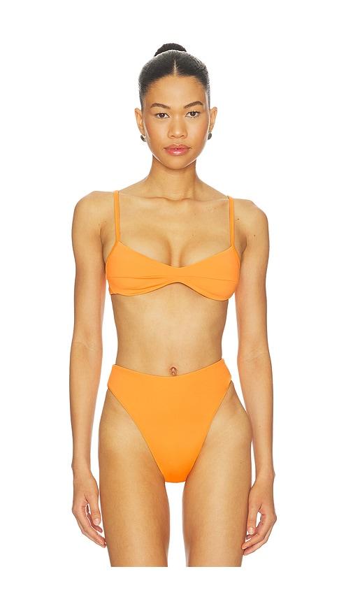 HAIGHT. Monica Top in Orange by HAIGHT.