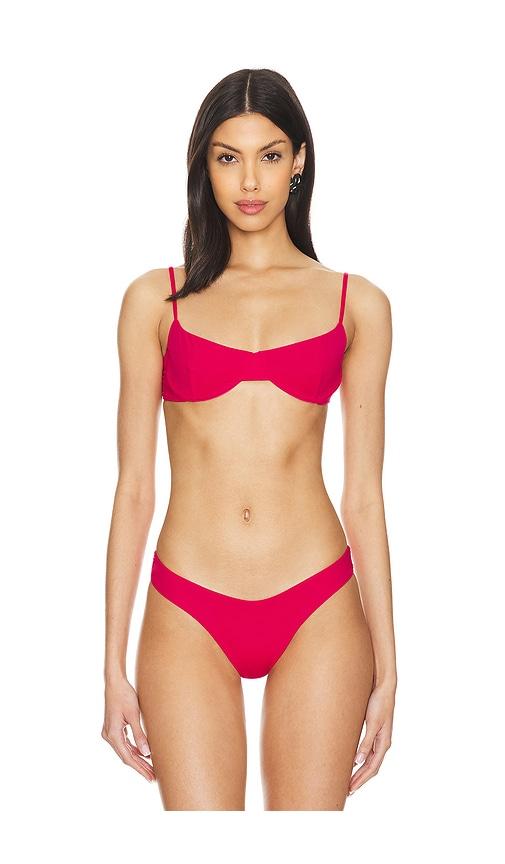 HAIGHT. X REVOLVE Ligia Top in Fuchsia by HAIGHT.