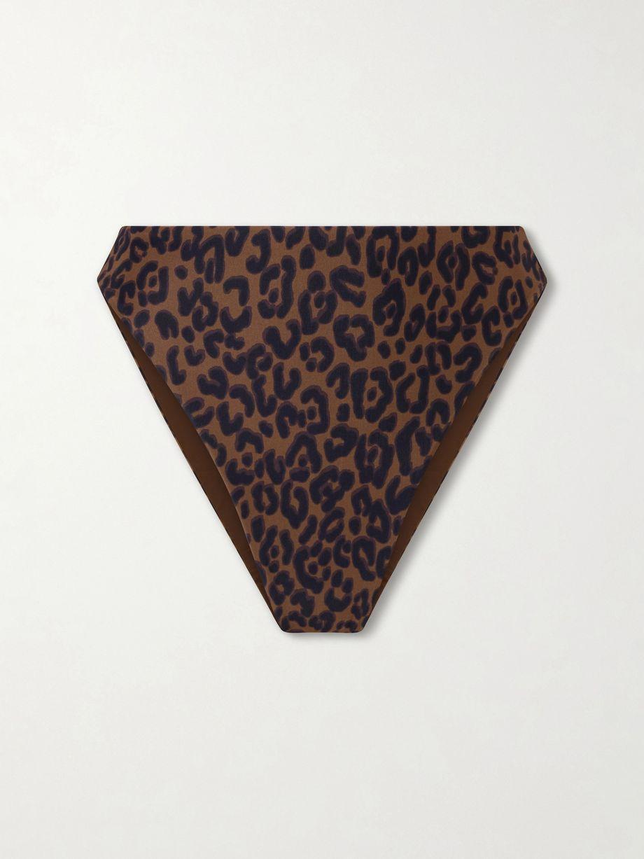 Mah leopard-print bikini briefs by HAIGHT