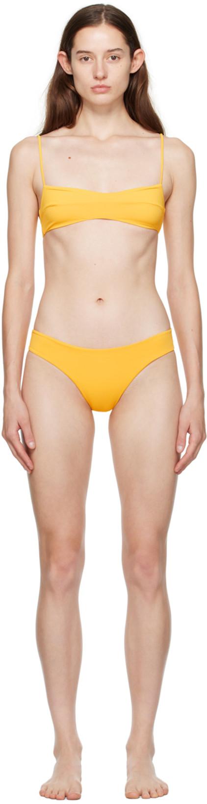 Yellow Agatha & Basic Bikini by HAIGHT