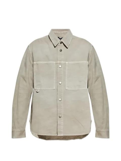Arno patch pocket shirt by HAIKURE