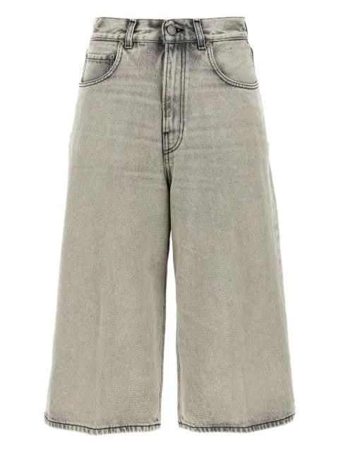 Belle five-pocket wide-leg jeans by HAIKURE