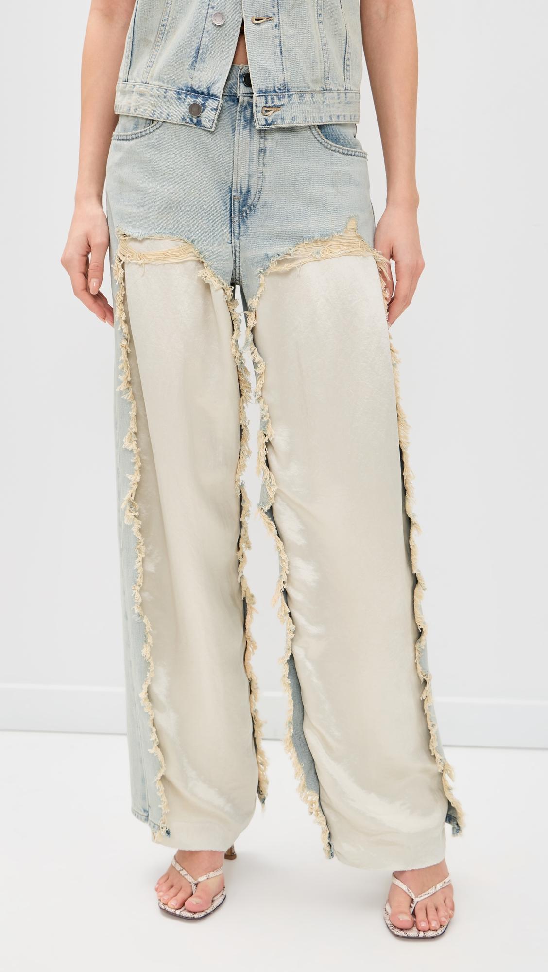 Bonnie Dusty Blue Jeans by HAIKURE