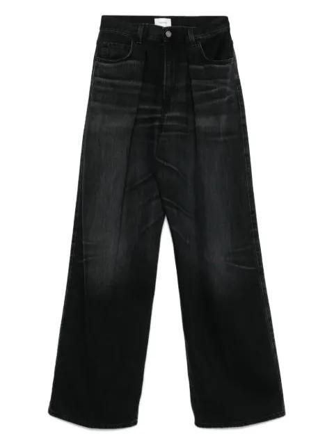 Candy pleated jeans by HAIKURE