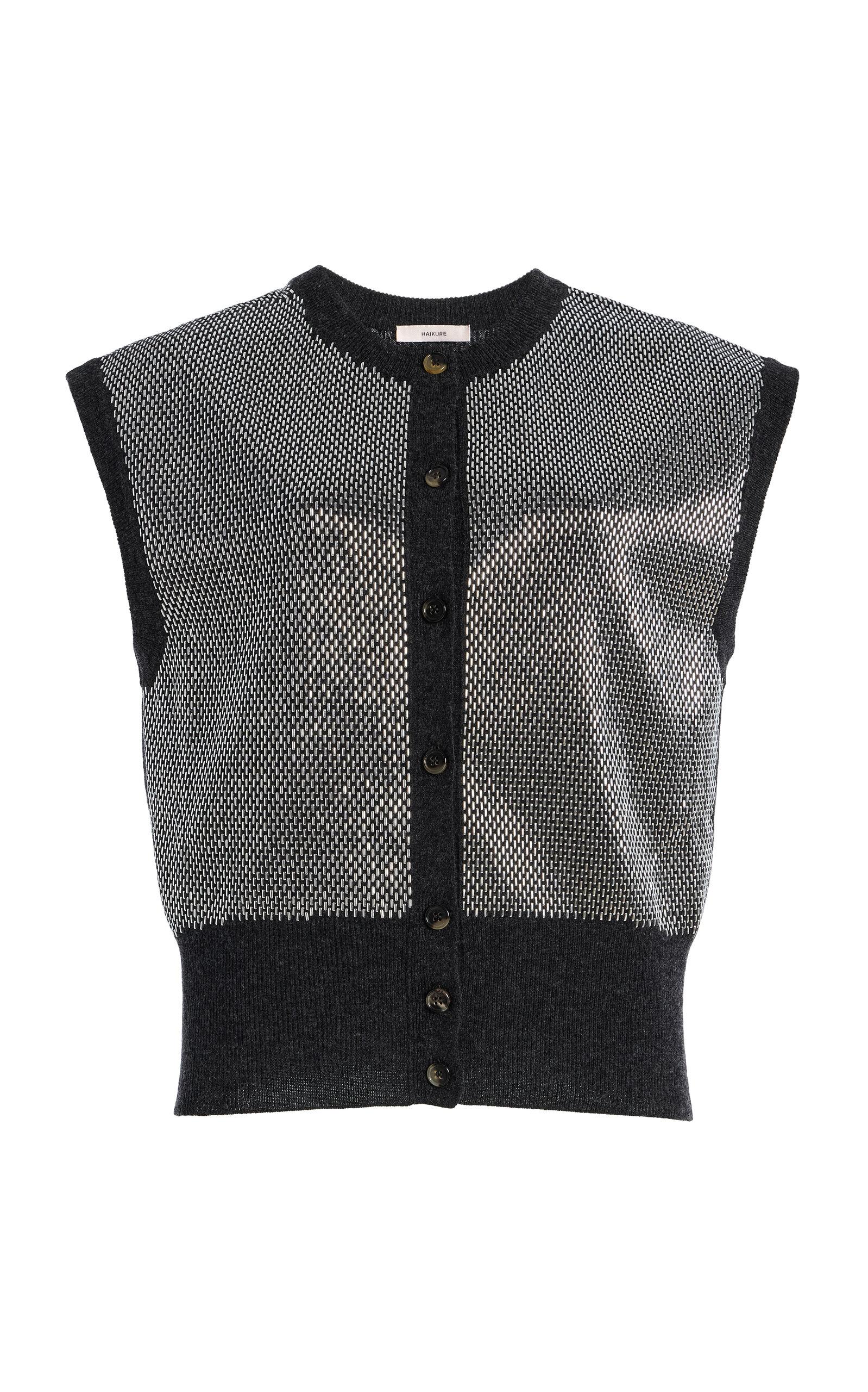 HAIKURE Kirby Embellished Wool Top - Moda Operandi by HAIKURE