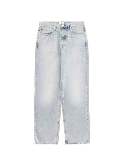 Logan logo-patch jeans by HAIKURE