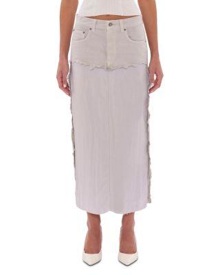 Lulu Satin Bull Skirt by HAIKURE