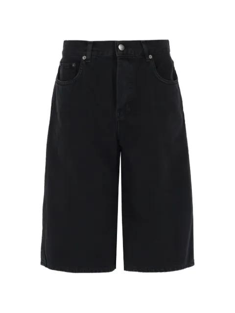 New Becky wide-leg denim shorts by HAIKURE