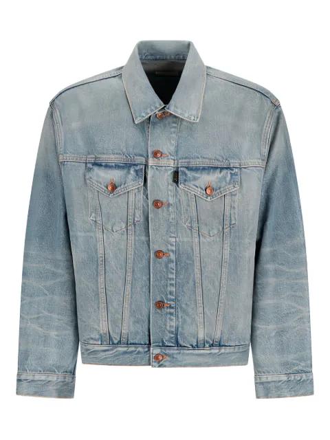 Richie button-fastening denim jacket by HAIKURE