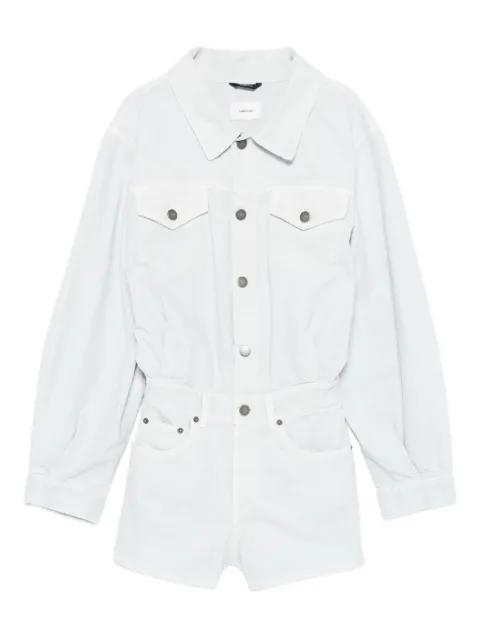 button-fastening playsuit by HAIKURE
