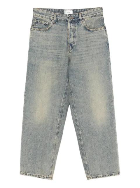 buttoned jeans by HAIKURE