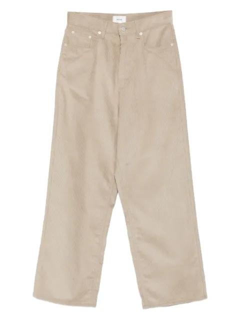 corduroy trousers by HAIKURE