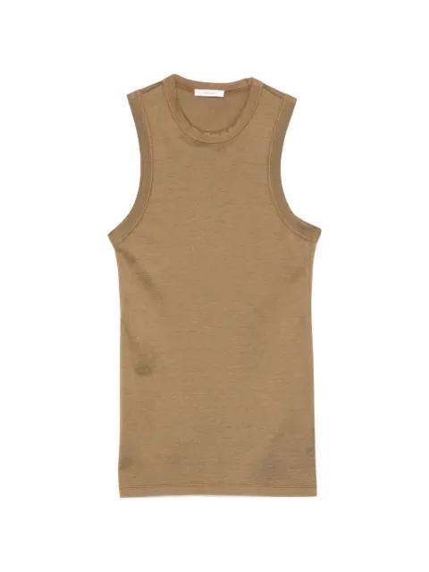 crew-neck tank top by HAIKURE