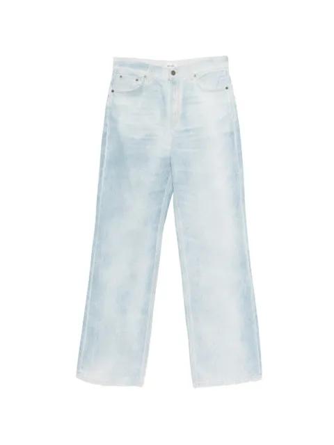 five-pocket belt-loop jeans by HAIKURE