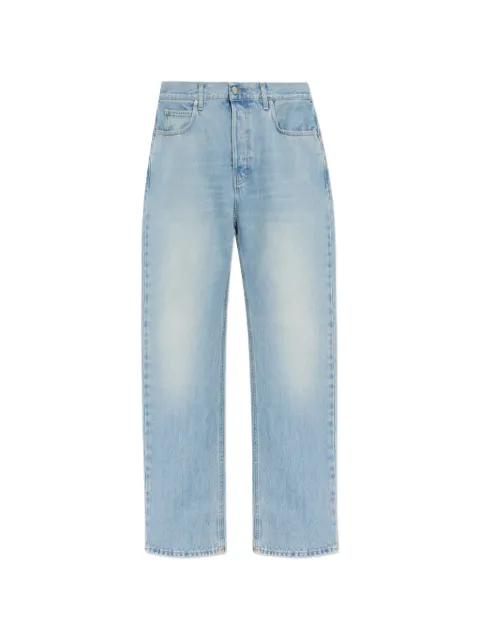 five-pocket straight jeans by HAIKURE