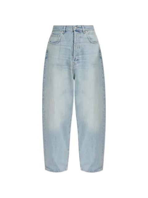 five-pocket wide-leg jeans by HAIKURE