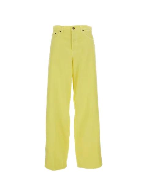 five-pockets wide-leg trousers by HAIKURE