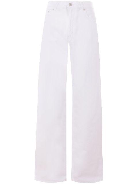 logo-patch jeans by HAIKURE