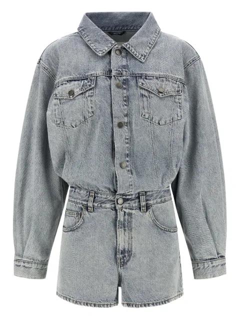 long-sleeve playsuit by HAIKURE