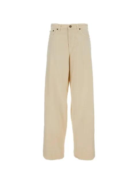 wide-leg five-pocket jeans by HAIKURE