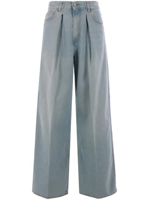 wide-leg jeans by HAIKURE