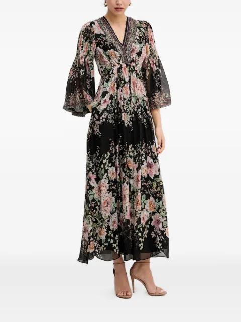 Alanna floral-print maxi dress by HALE BOB