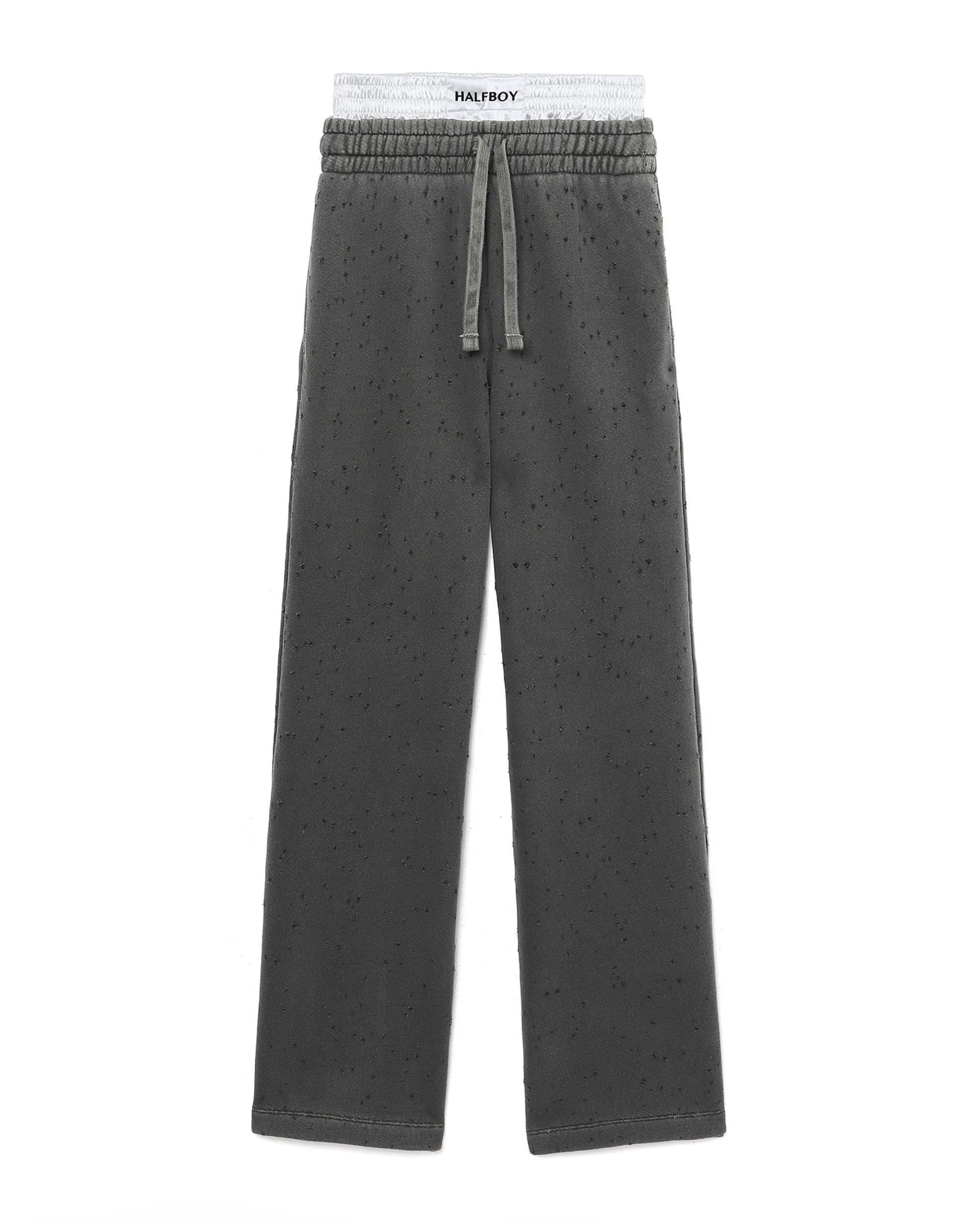 Jogger pants with boxers by HALFBOY