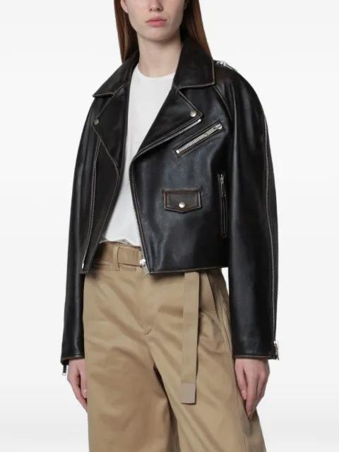 cropped jacket by HALFBOY