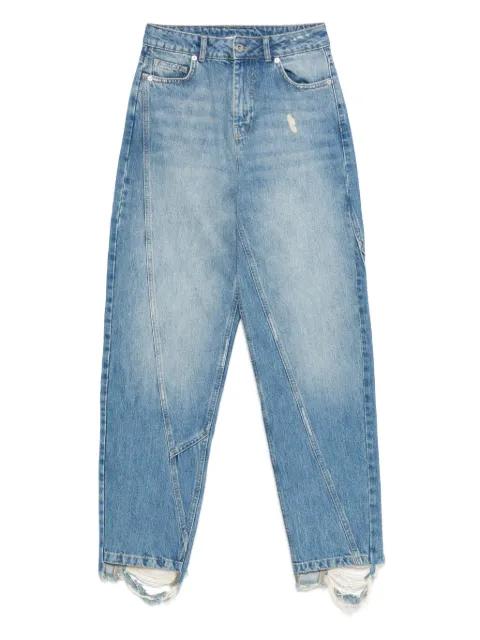 distressed boyfriend jeans by HALFBOY