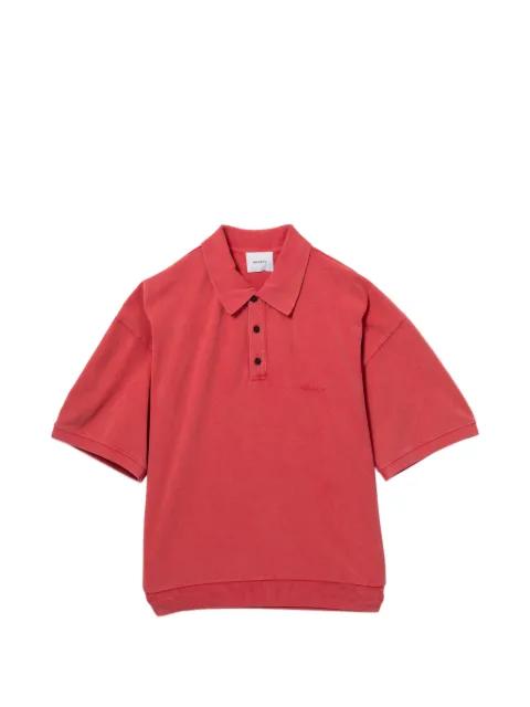 ribbed polo shirt by HALFBOY
