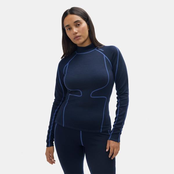 Fay Midweight Merino Base Layer Top by HALFDAYS