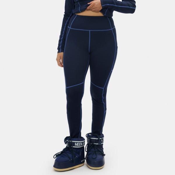 Hallie Midweight Merino Base Layer Leggings by HALFDAYS