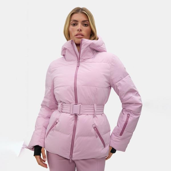 Hedy Belted Puffer Insulated Jacket by HALFDAYS