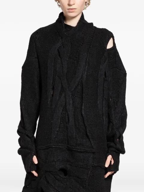 cables cardi coat by HALOS