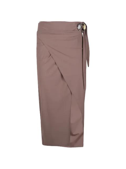 Vega Y draped skirt by HAMOULET