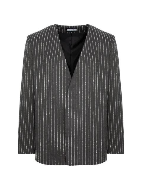 247 striped blazer by HAMZA