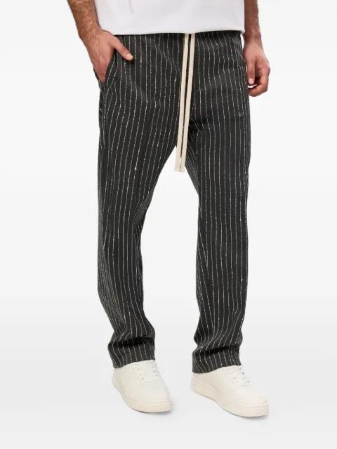 247 striped trousers by HAMZA