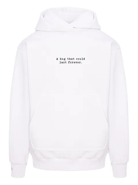 A Hug kangaroo-pocket hoodie by HAMZA
