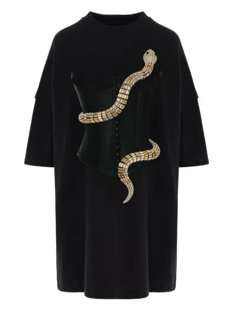 Eva printed mini dress by HAMZA