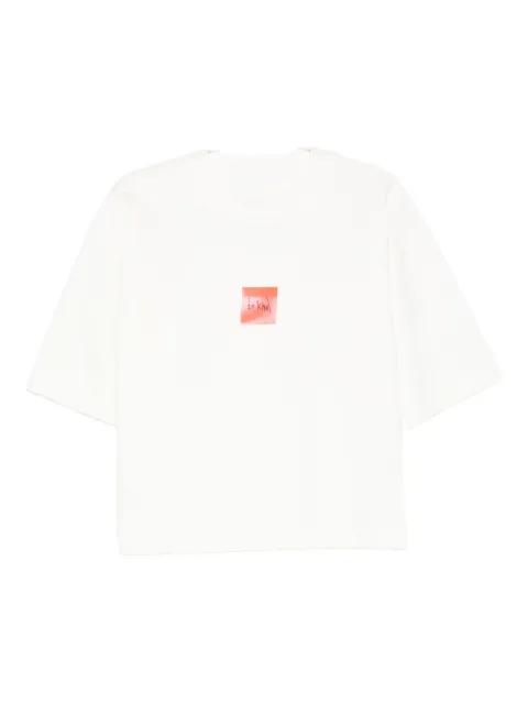 Heart Post printed T-shirt by HAMZA